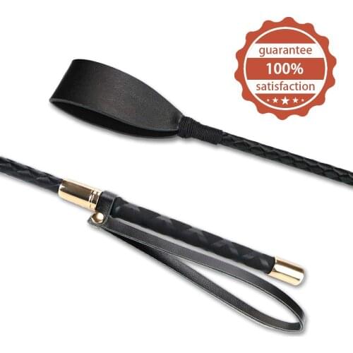 Horse Supply 17.7 Inch Riding Crop Jump Bat Horse Equestrian with Double Slapper