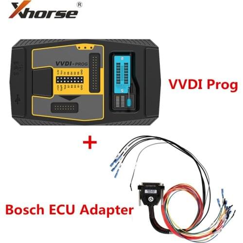 Xhorse VVDI Prog Programmer ECU Programmer with For Bosch ECU Adapter Read ECU N20/N55/B38/B48 ISN For BMW without Opening