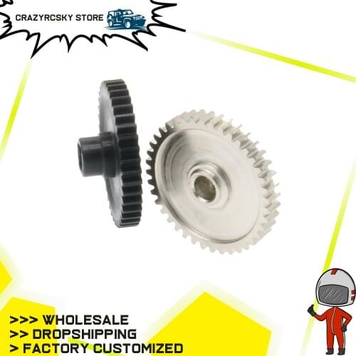 RCAWD 1PC Steel Main Reduction Gear 40T For Rc Hobby Model Car 1/18 Wltoys A959 A969 A979 K929 40 Tooth A580057 Toy