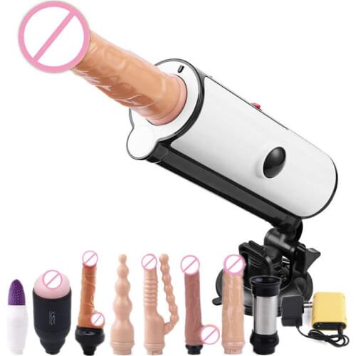 Strong motor sex machine with dildo suction cup,automatic love machine sex toys vibrators Masturbation Machine for man women