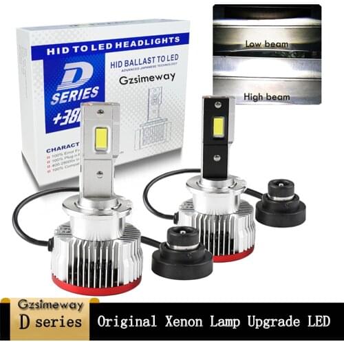 Canbus LED D3S D1S D4S D4R D2S Car Headlight Bulb D5S D8S 70W 17200LM Error Free Lamp Plug & Play Non-Distructive Installastion
