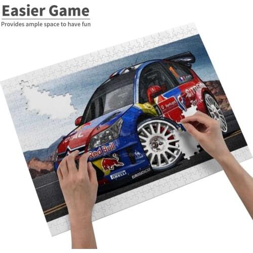 2008 C4 Wrc - Sebastien Loeb / Daniel Elena Jigsaw Puzzle Puzzles For Adults Release Pressure Kids Games Toys Citroën C4 C4 Wrc
