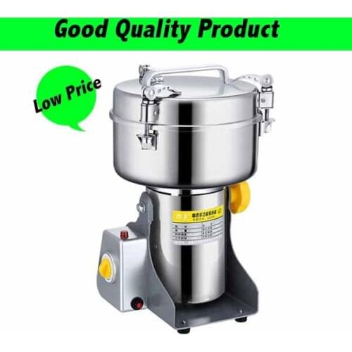 2500G Big Capacity Dry Food Milling Powder Machine Flour Swing Type 220V 50HZ