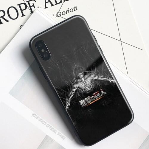 Attack on Titan Final Season 4 Soft Silicone Glass for iPhone SE 6 6s 7 8 Plus X XR XS 11 12 Mini Pro Max Phone Case Cover Shell