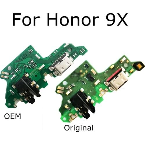 For Huawei Honor 9X USB Charging Port Dock Connector Flex Cable Module Board Microphone
