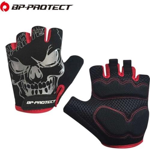 Breathable Cycling Half Finger Gloves Shockproof GEL Pad MTB Road Bicycle Bike Short Gloves Men Women Sports