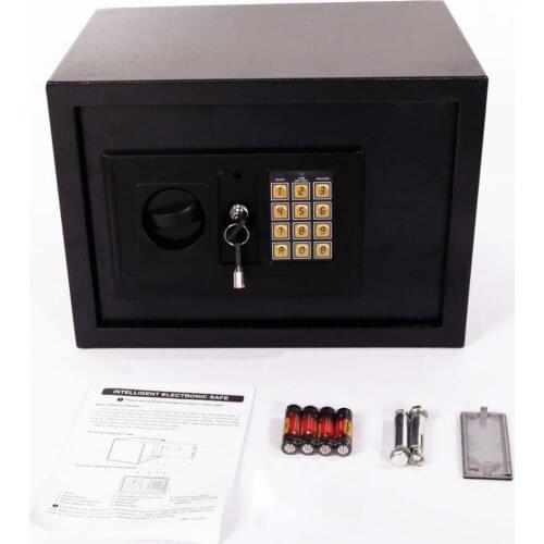 Electronic Digital Safe Strong Box For Jewelry Noble Metals Cash Documents Money Safty Housing Case Box With Emergency Keys
