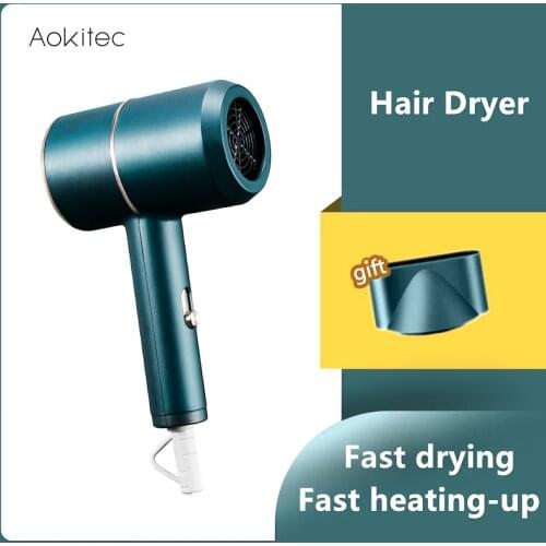 Hair Dryer Household Heating and Cooling Air Hair Dryer Appliances 2000W High Power Blue Light Anion Care Professinal Quick Dry