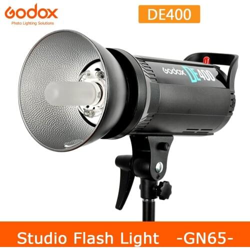 Godox DE400 400W Pro Photography Studio Strobe Flash Light Lamp Head DE Series 220V for wedding/advertising/Fashion shooting