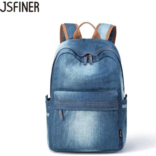 Женские джинсовые рюкзаки JSFINER China At AliExpress