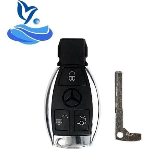 Smart Key Shell 3 Buttons Work with CGDI for MB Be Key