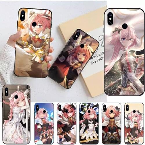 Astolfo anime cute girl Phone Case For Xiaomi Redmi note 7 8 9 t max3 s 10 pro lite Luxury brand shell funda coque