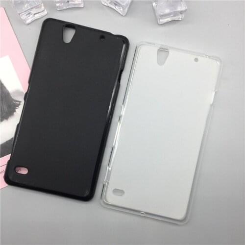 Case Soft Silicon Phone Para for Sony Xperia C4 Dual E5333 E5306 E5303 Luxury Full Cover Shell Black Cases Original Coque