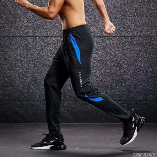 New Sport Pant Men Running Pants trousers With Zipper Pockets Training and Joggings Men Pants Soccer Pants Fitness Pants For Men