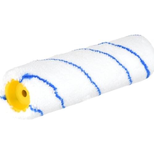 Uxcell Paint Roller Cover 7" Mini Acrylic Fiber Brush Home Wall Painting Treatment to paint trim doors edging line striping