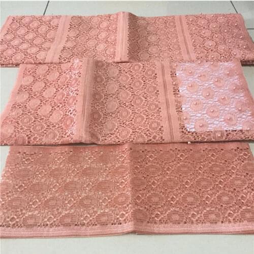 Latest aso oke latest 2021 african aso oke headtie with beads nigerian aso oke gele wrapper for women 3piece/lot-AH30