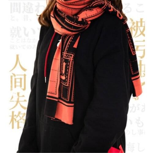 Cosmile ungo Stray Dogs Osamu Dazai Nakahara Chuya winter warm neck scarf cosplay cos gift