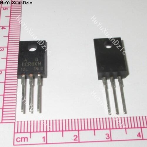 5Pcs/ lot BCR8KM-12LA BCR8KM-12L BCR8KM thyristor TO-220F New Original Product
