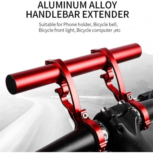 Bicycle Handlebar Extender Bicycle Handlebar Extender Tool Bike Lamp Holder Single Tube Bar Stand Lamp Support Rack Bracket Hand