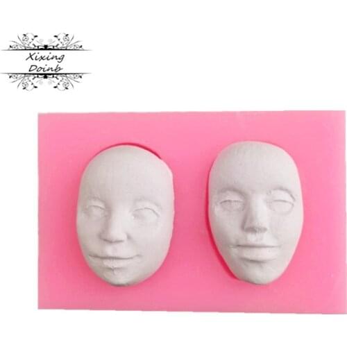 Xixing DIY two face silica gel mold fudge mold cake decoration tool paste mold polymer clay resin mold Food grade silica gel