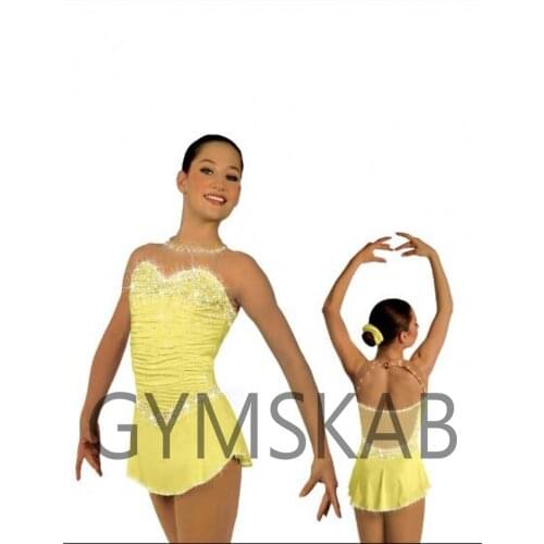 Figure Skating Dress Womens Girls Customized Ice Skating Dress Gymnastics Costume 85010
