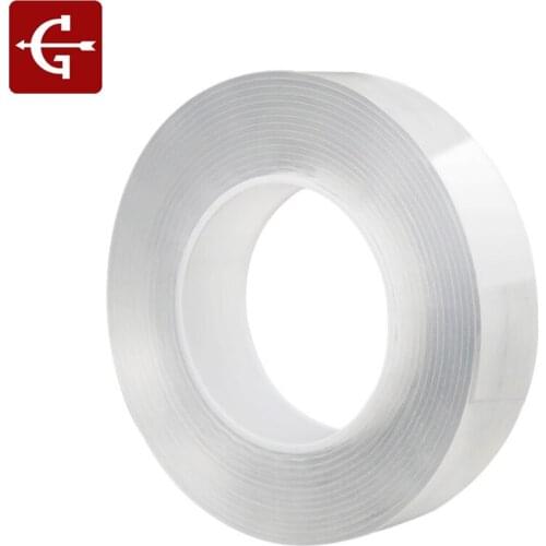 1/3/5M Nano Magic Tape Double Sided Tape Transparent No Trace Acrylic Reusable Waterproof Adhesive Tape Cleanable
