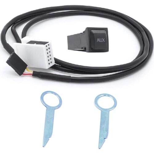 150CM RCD510 RCD310 RCD300 RCD210 RNS510 Aux-In AUX Cable for Volkswagen Tiguan for Skoda Octavia