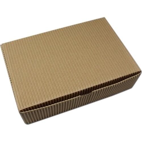 20pcs/lot Kraft Paper box DIY Gift Corrugated Box Retail Cardboard Storage Paper Boxes For Party Cookie Bakery Food Packing