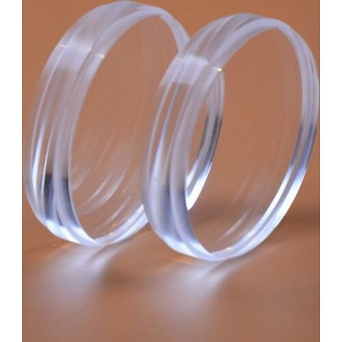 5 Pcs Dental lab material CAD CAM OD98*10/12/16/18/20/25mm PMMA clear Transparent Block Disc for Temporary Crowns and Bridges