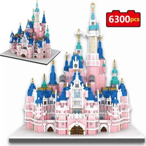 6300pcs Princess Dream Girls Castle Building Blocks Bricks Toys Girl Compatible With Lepining Friend For Christmas Toys Gifts