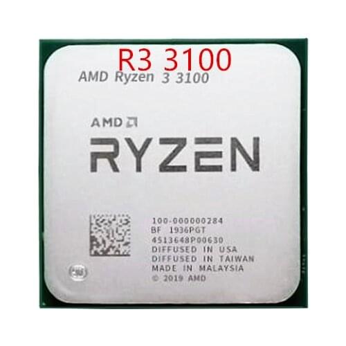 AMD Ryzen 3 3100 R3 3100 3.6 GHz Quad-Core a Otto Filo 65W Processore CPU L3 = 16M AM4