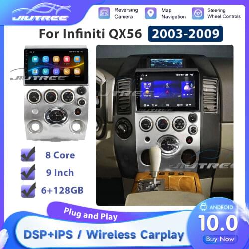 2din Android For Infiniti QX56 2003 2004 2005 2006 2007 2008 2009 Car Radio Multimedia Video Player Navigation GPS Android DVD