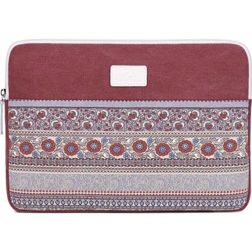 Laptop Sleeve for Apple Macbook Air Pro 11 12 13 14 15 inch Waterproof National Style Liner Case HP Dell Men Women Computer Bags