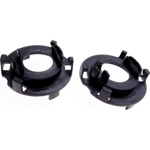 1 Pair Car Headlight Bulbs Holder Adapter Sockets H7 LED Lamp Base Retainer Clips For Hyundai Mistra New Tucson KIA Carnival