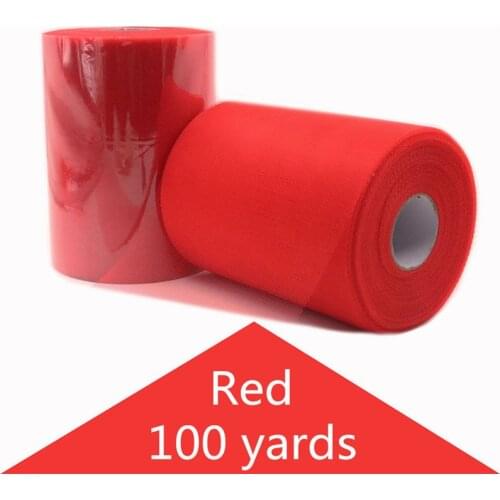 15cm 100 yards Mesh Tulle Roll DIY Tutu Skirt Gift Wrapping For Birthday Baby Shower Christmas Wedding Party Supply Kids Favors