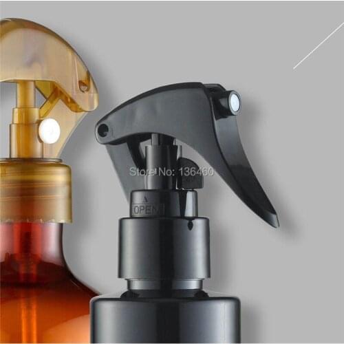 100ml black trigger sprayer pump bottle for disinfect alcohol sterilize spray super fine mist atomizing dispenser