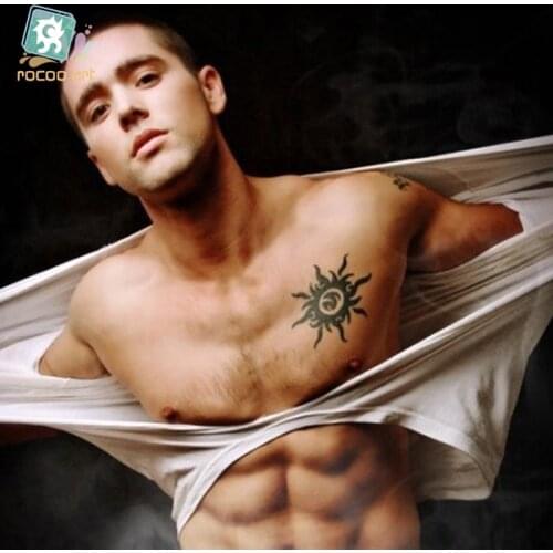 HC-69/Women Arm Shoulder Fashion Temporary Tattoo Stickers Harajuku Personality Waterproof Fake Tattoo Men Chest Sexy Tattoo