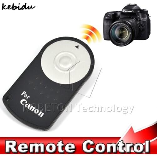Kebidu Hot RC-6 RC6 IR Infrared Wireless Remote Control Camera Shutter Release For Canon EOS DSLR 5D Mark II 500/550/600/650D