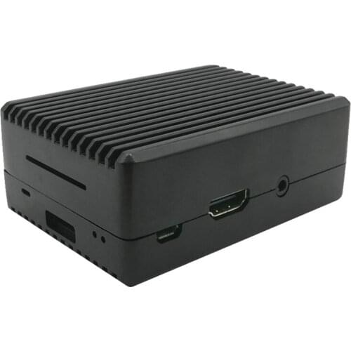 3 Model B Aluminum Alloy Case Passive Cooling Shell Metal Enclosure Heat Dissipation for Raspberry Pi 3B/3B