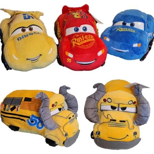 Disney Cars Kids Toys 25cm McQueen Jackson Storm Cruz Ramirez Miss Fritter Plush Toys Cars Plush Toys Best Gifts For Childrens