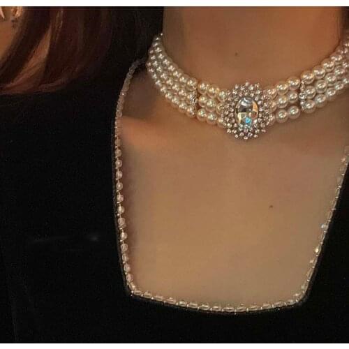 MENGJIQIAO Vintage Necklaces
