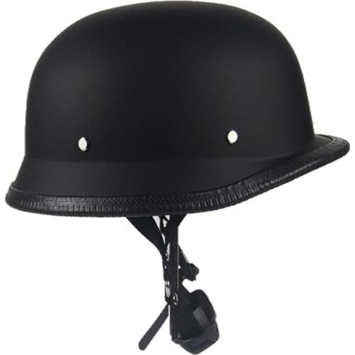 Motorcycle Accessories Casco Moto Helmet German Military style DOT Open Face Helmet for Cafe Racer Chooper Scooter Motorbike