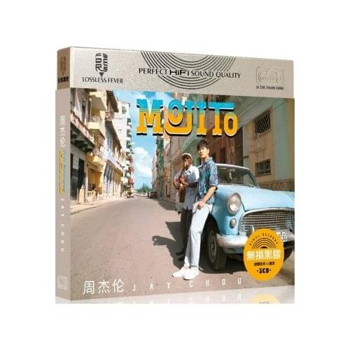 JAY CHOU 2020 New Music Album Mojito China Original CD Disc 12cm Vinyl Records 3 CD Disc China Male Singer POP Song Book Disc