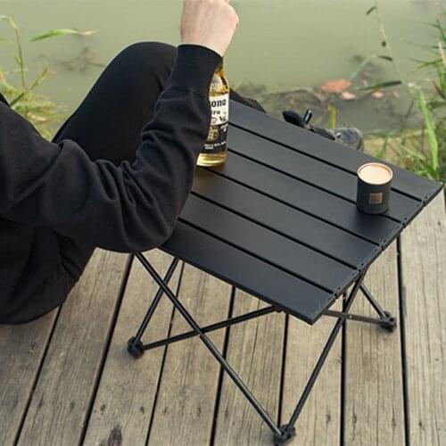 New Hot Aluminum Alloy Lightweight Folding Camping Table Camping Picnic Small Outdoor Table for Outdoors Equipment