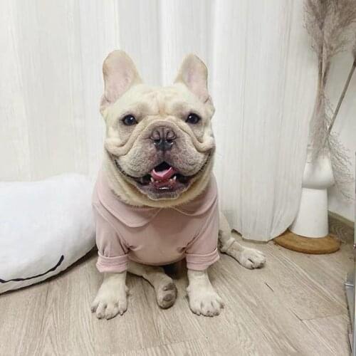 New Style Pet Dog Undershirt Shirt Clothes T-shirt Hoodie Coat Costume For Small Medium Dogs French Bulldog Bichon Teddy LDC30