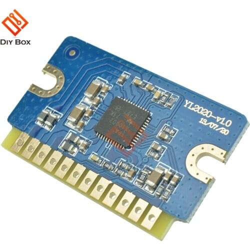 Class D Amplifier Board module DC 12V 24V 2X20W Mini Stereo Sound Speaker Amp Board Audio Spectrum Analyzer Modulo Amplificador