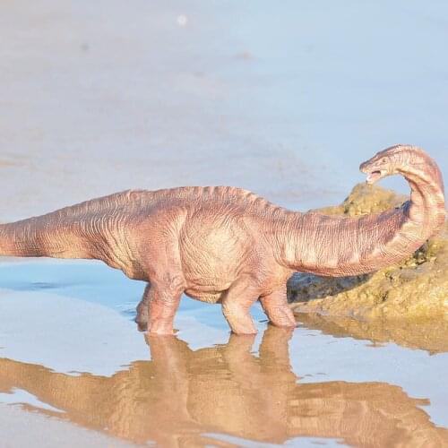 Dinosaur Model Series Brontosaurus Toy Static Solid Action Figures Animal Model Collection Dinosaur Toys Children Decoration