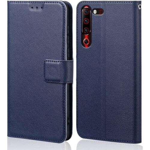 Silicone Cover For Lenovo Z6 Pro Case Cover Luxury Leather Flip Case For Lenovo Z6 Pro Protective Phone Case