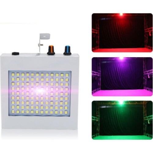 LED stage light 108Leds Strobe Lighting DJ Disco Stroboscope Led Light Effect RGB Lamps for KTV Bar Party Show US Plug