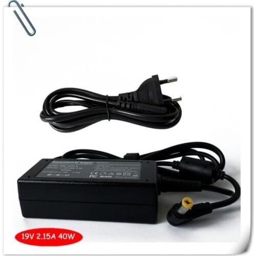 Charger for Acer ZE6 ZE7 ZE8 ZE8A ZE9 ZE9A Adapter Power Supply Cord AC DC universal laptop power adapter caderno carregador